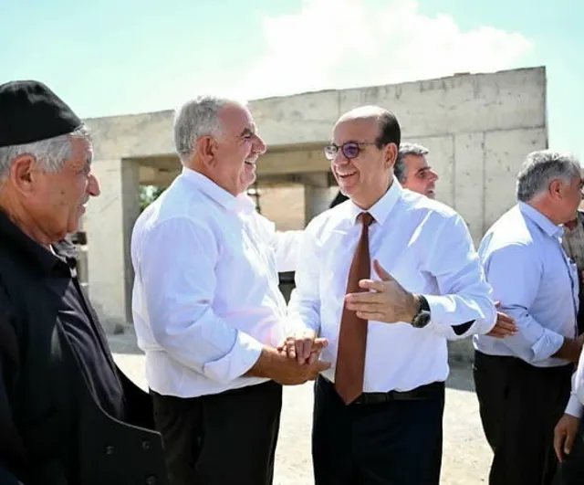 Başkan Geçit geli mezrası'nda kırsal yatırımların yol haritasını belirledi