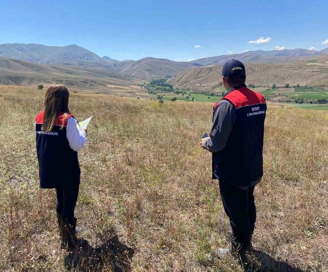 Bayburt'ta atıl tarım arazileri için kapsamlı saha incelemesi