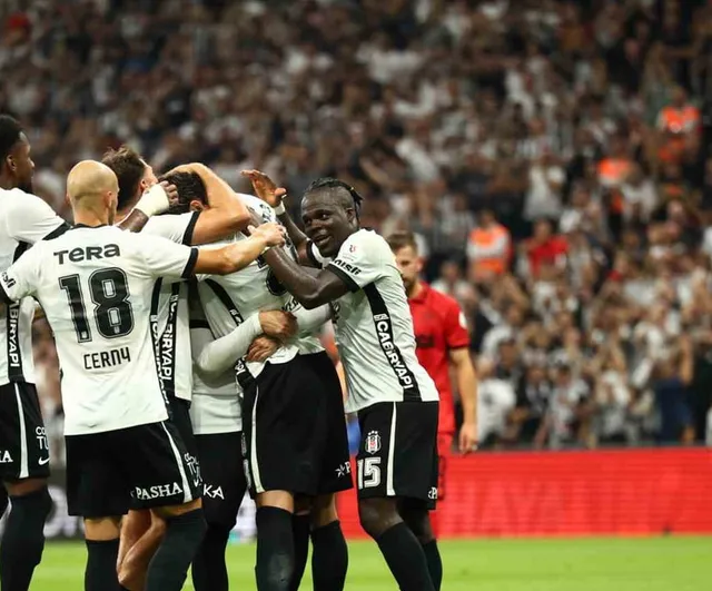 Beşiktaş devrede: ilk yarı 2-0 üstünlük