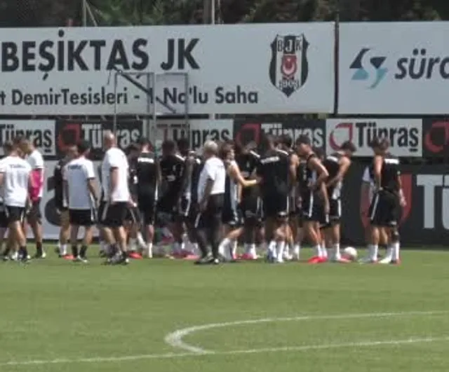 Beşiktaş Kauno Zalgiris sınavı için son provayı yaptı