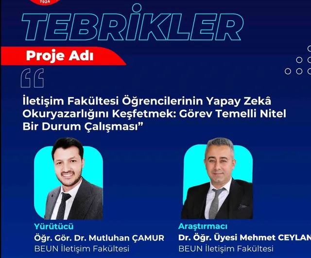 Beun'den yapay zekâ hamlesi: iletişim öğrencileri için görev temelli okuryazarlık çalışması