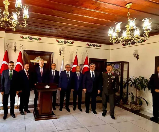Büyük Taarruz anmasında TBMM başkanı Numan Kurtulmuş valilikte