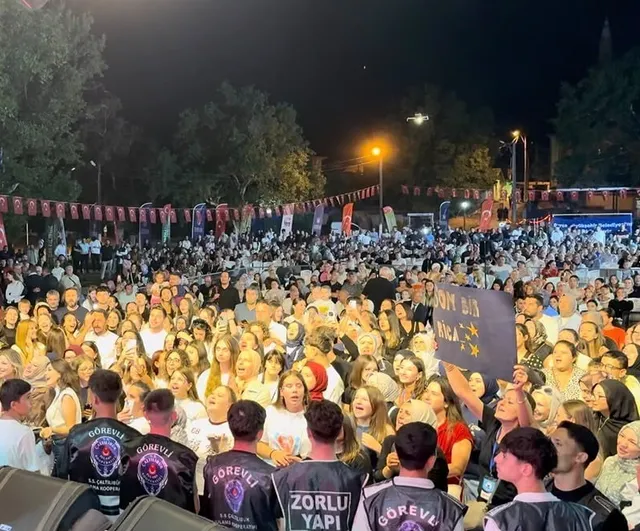 çaltılıbük ve birlik köyleri festivalinde dayanışma ile eğlence bir aradaydı