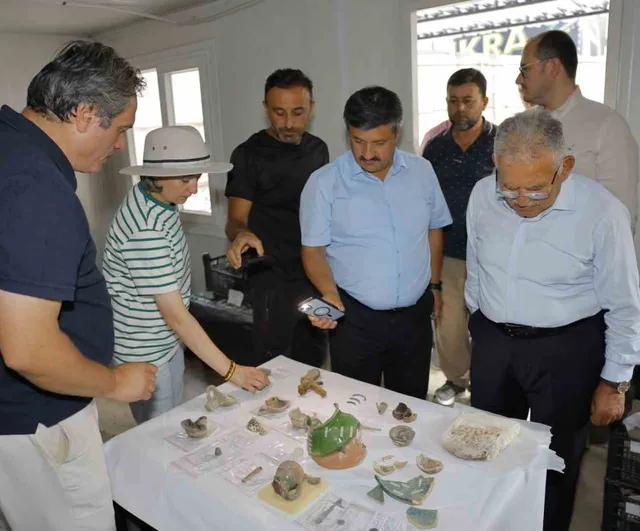 Camikebir kazılarında melikgazi medresesinin izleri ortaya çıktı
