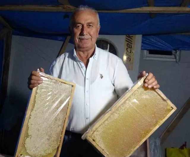 Çamoluk'ta bal ağalığı 1 milyon 400 bin liraya el değiştirdi