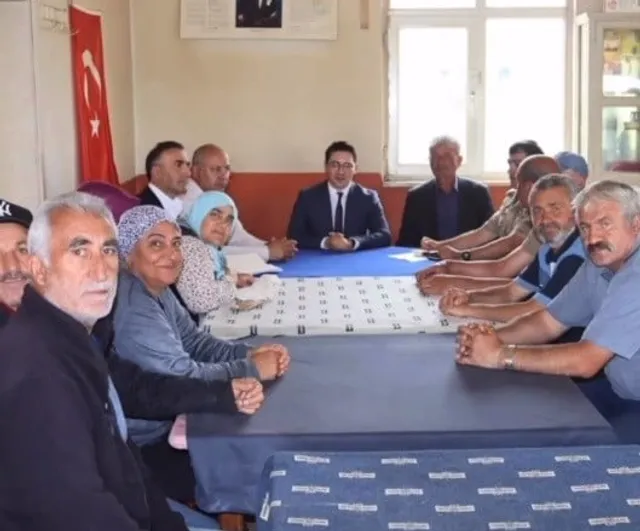 Çıldır kaymakamı Yunus Emre Sakızcı köy ziyaretlerinde çözüm sözü verdi