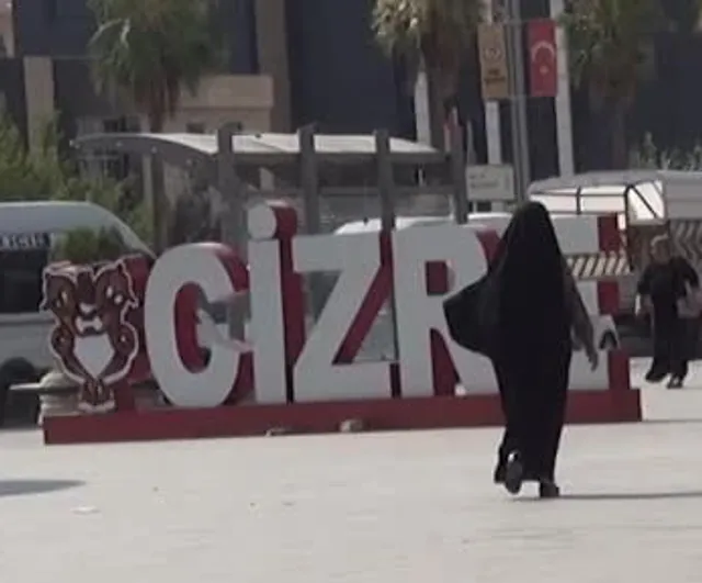Cizre'de 49 derece: gündüz cadde ve sokaklar sessiz kaldı