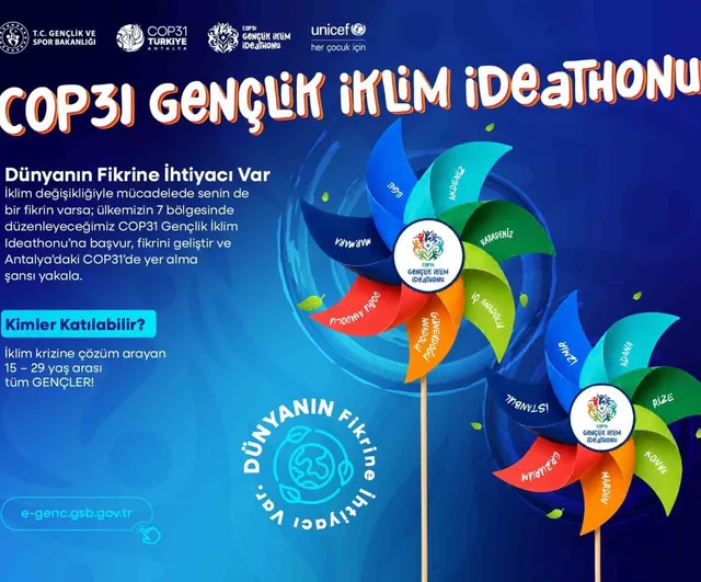COP31 gençlik iklim ideathonu başvuruları başladı