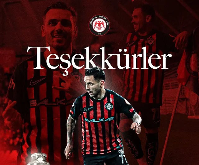 Çorum FK'de karşılıklı anlaşma: Burak Çoban ayrıldı