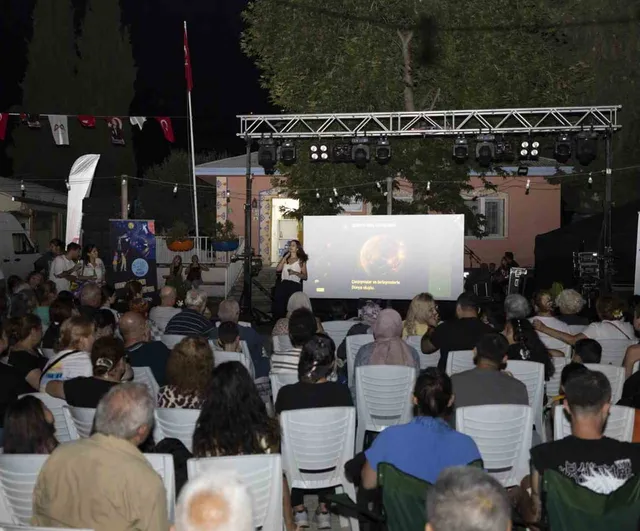 Darısekisi'nde binlerce yıldızın altında Perseid şöleni