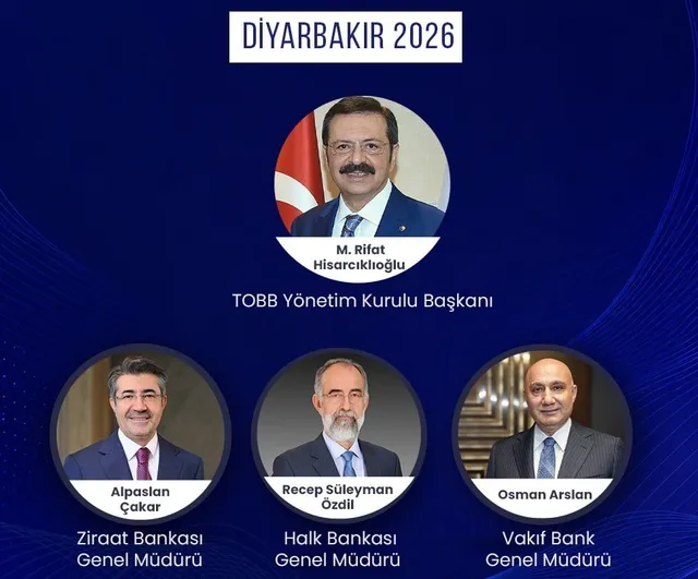 Diyarbakır'da iş dünyası ve bankacılar işletmelerin finansman yol haritasını görüşecek