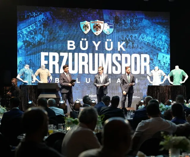 Erzurumspor'a iş insanlarından 200 milyon lirayı aşan bağış taahhüdü