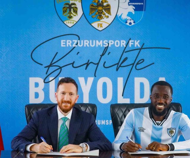 Erzurumspor FK orta sahasına Elisha Owusu takviyesi yaptı