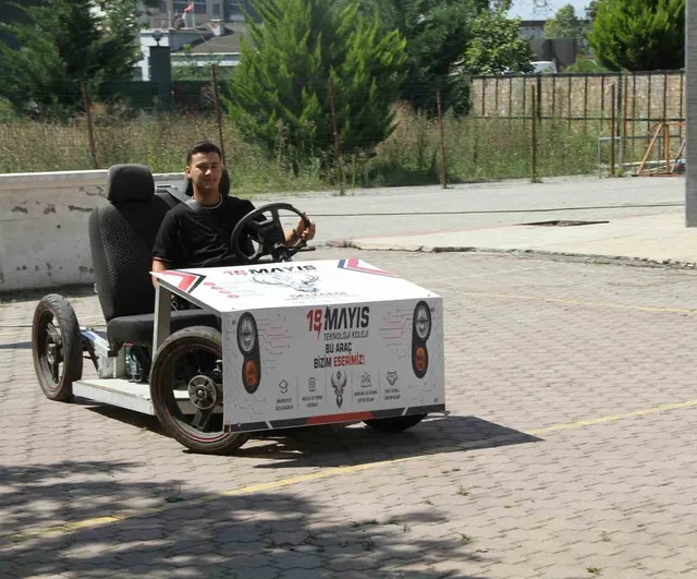 Eski parçalarla yeni yol: öğrencilerden elektrikli araç atılımı