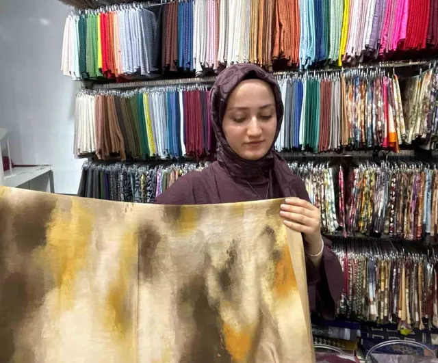 Eskişehir'de yazı serinleten şallar öne çıkıyor