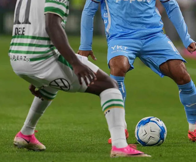 Ferencvaros ilk yarıda öne geçti, Trabzonspor 10 kişi kaldı