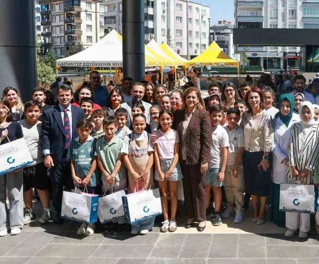 GASMEK olimpiyatları finalinde çocuklar yeteneklerini ve neşelerini paylaştı