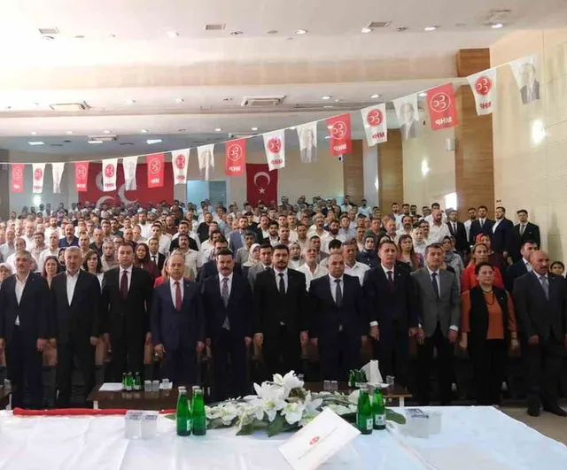 Gaziantep'te MHP'nin 9 ilçelik kongre maratonu tamamlandı