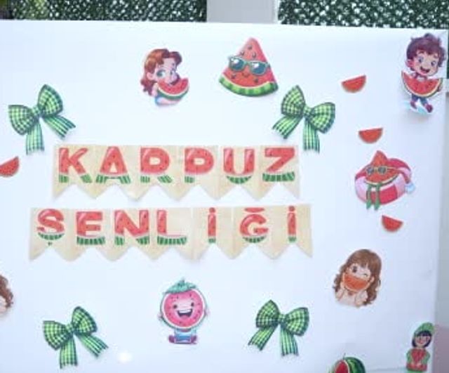 Gaziosmanpaşa'da çocuklar karpuzla israfı oyunla öğrendi