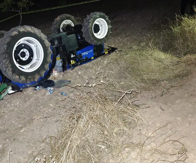 Gece sürüşü fıstık tarlasına dönüştü: Şanlıurfa'da traktör altında kalan çiftçi hayatını kaybetti