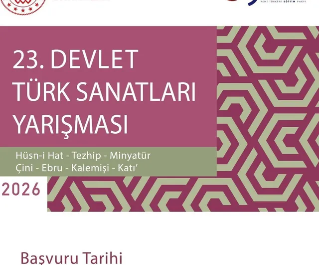 Gelenekten geleceğe: Devlet Türk Sanatları Yarışması 23. kez yeni ustalar arıyor