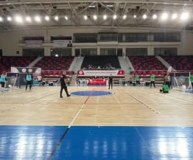 Goalball 1. lig Çorum’da başladı