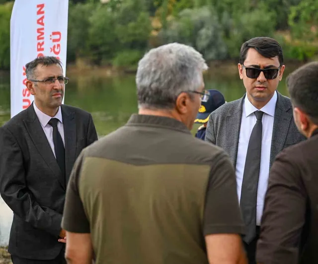Göğem Göleti'nde sürdürülebilirlik için 433 bin pullu sazan salımı