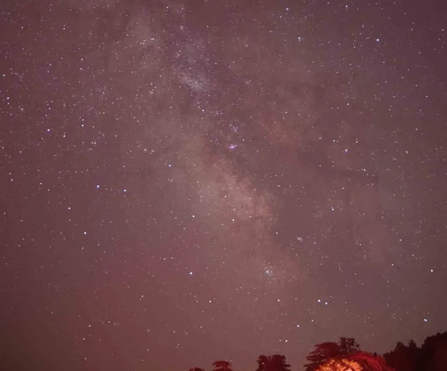 Gökyüzü tutkunları Topuklu Yaylası'nda perseid yağmuruna tanıklık etti
