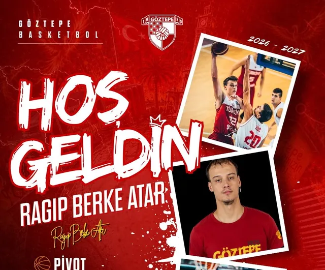 Göztepe'ye 2.11'lik pivot transferi: Berke Atar kadroda