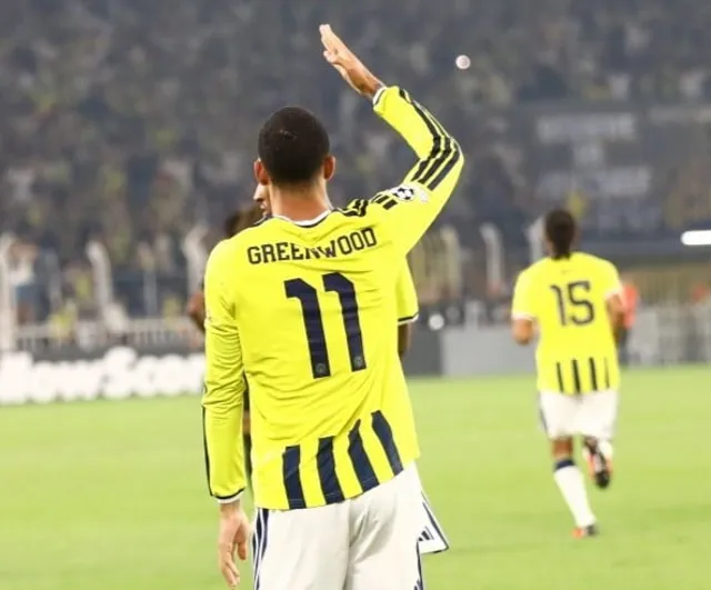 Greenwood'dan Lyon önünde Fenerbahçe'ye eşitliği getiren gol