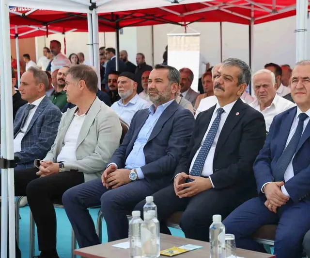 Hastane yerleşkesine Dumandağ Vakfı tarafından cami ve kurs temeli atıldı