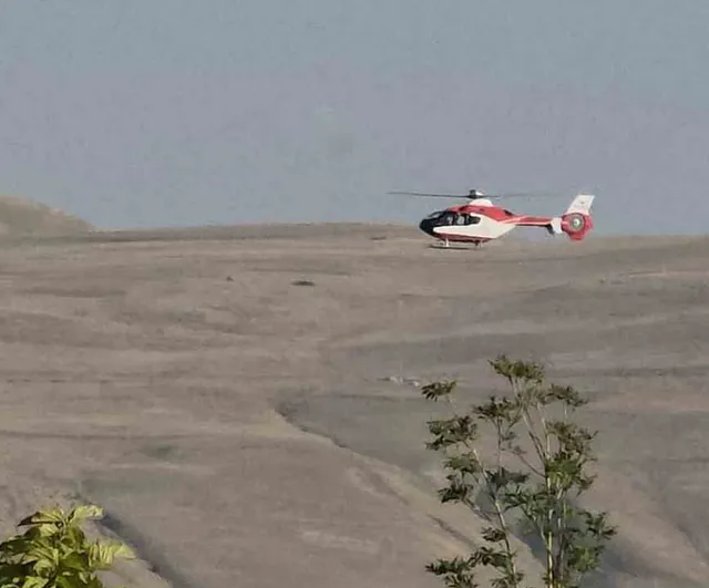 Havadan müdahale: 29 yaşındaki hamile hasta Van'a helikopterle taşındı