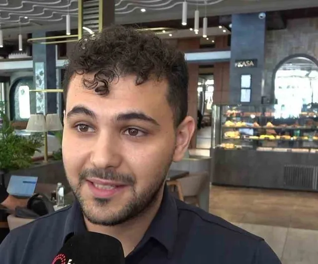 Hizmet molası alan 'Gayretli' rotasından sapıp merdivenlerden düştü
