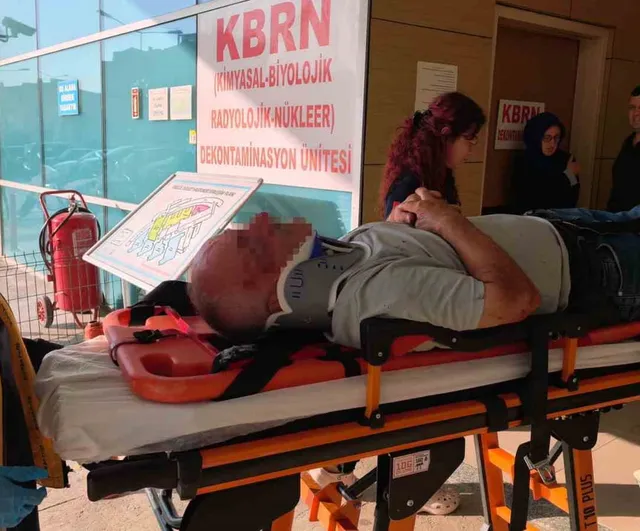 İnegöl'de bisiklet direğe çarptı, sürücünün alkollü olduğu tespit edildi