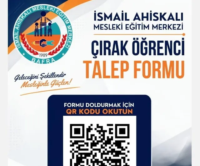 İşletmelere çevrim içi çağrı: çırak öğrenci talepleri tek formla alınacak