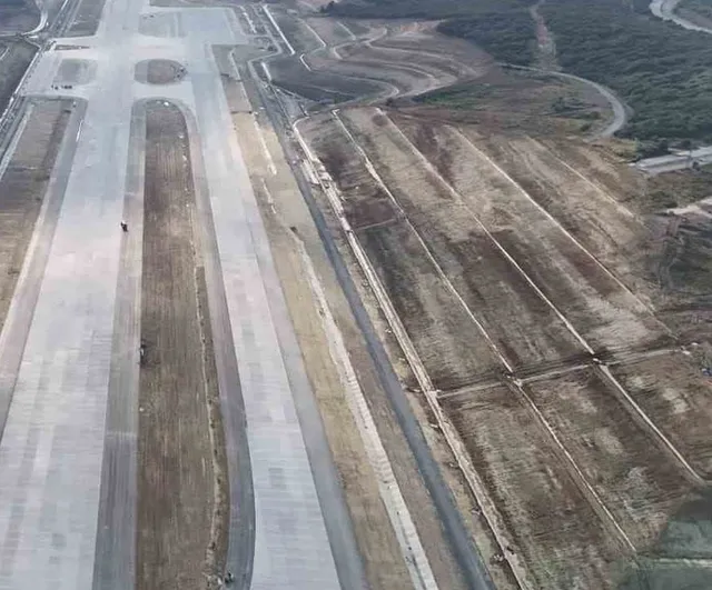 İstanbul havalimanı'nda dördüncü ana pistte sona doğru