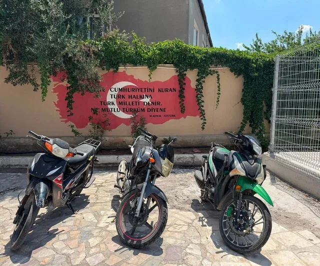 Jandarmanın iz süren operasyonu: motosiklet hırsızları adliyede