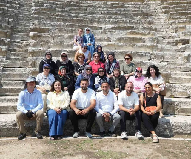 Kadınlar Düzce’de belediye projelerini yerinde inceledi