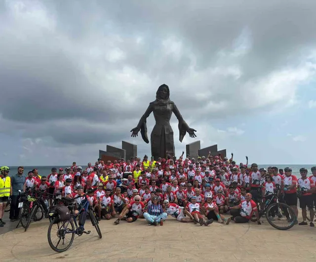 Kandıra’da 90 kilometrelik sahilde Zambak Yolu ile pedal festivali