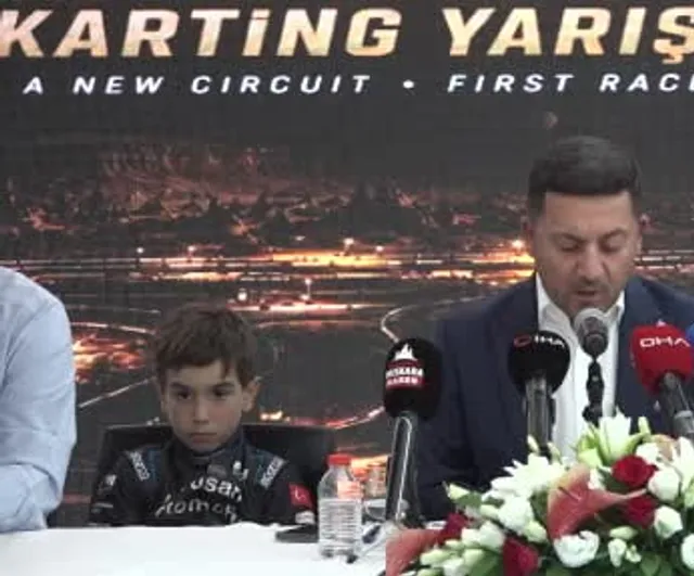 Kapadokya motor sporları kompleksi açılışını kartingle yapıyor