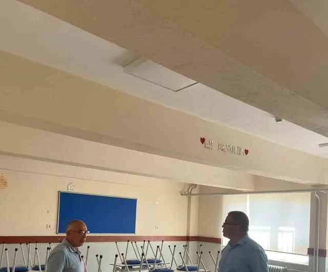Karacasu'da ders ziline hazırlanıyor: okullarda kapsamlı saha denetimleri