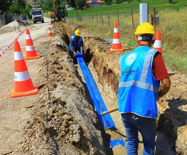 Karaismailler'e 11,8 kilometrelik hatla kesintisiz su planı