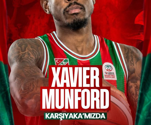 Karşıyaka yeni sezon için tecrübeli oyun kurucu Xavier Munford’u açıkladı