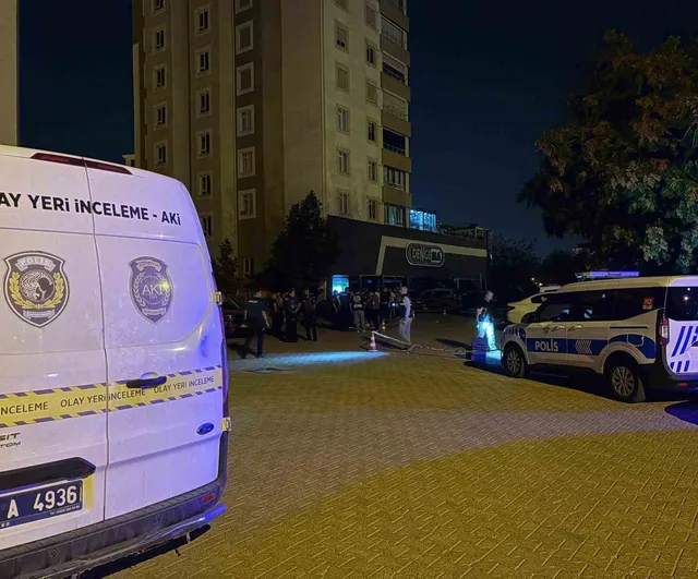 Kayseri'de otoparkta rastgele ateş, bina sakinleri sokağa döküldü
