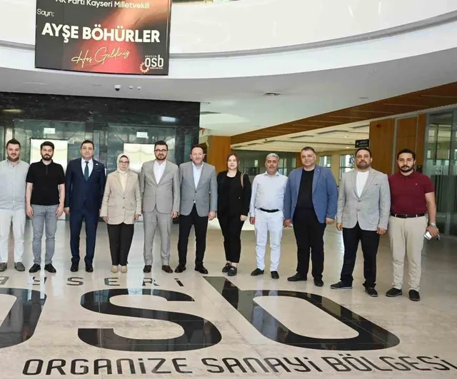Kayseri OSB ve siyasetçiler suriye pazarına açılma için ortak adım attı