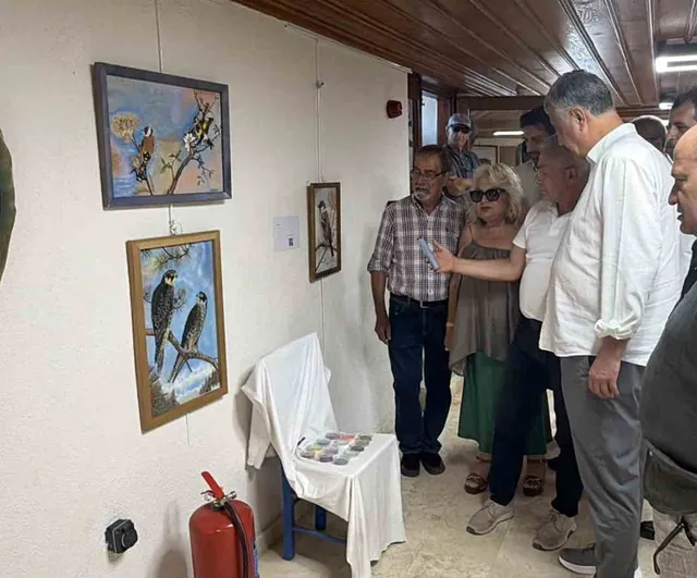 Kazdağları'nda kanatlar ve renkler: kuşların fısıltısı sergide hayat buldu