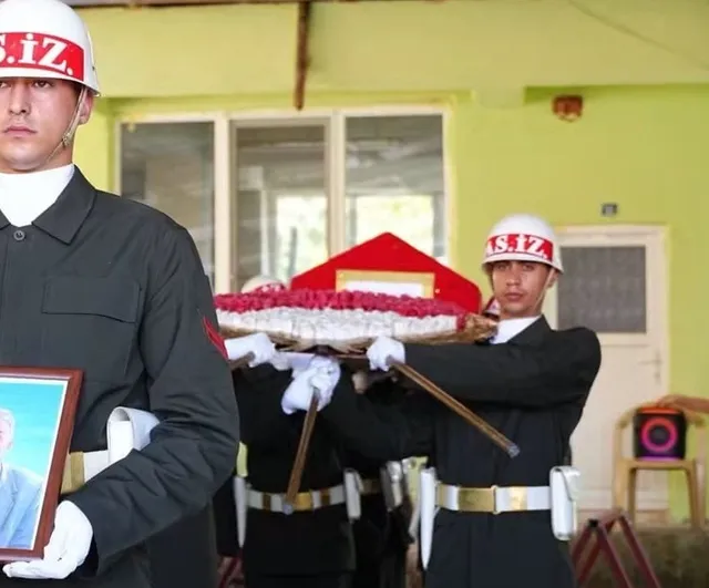 Kıbrıs gazisi Hüseyin Temel son yolculuğuna uğurlandı