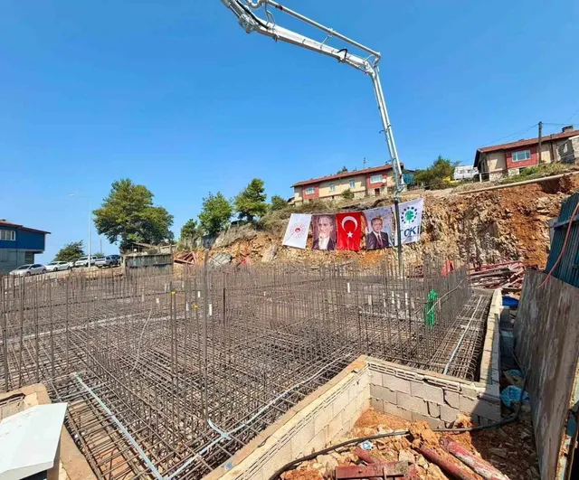 Kilimli'de ilk etap töreni: 367 TOKİ konutu için temel atıldı