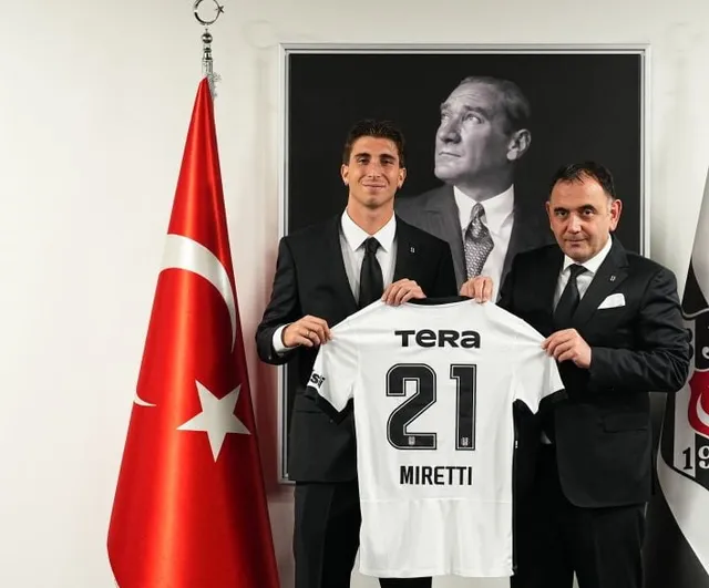 Kiralık transferle orta sahaya taze kan: Fabio Miretti Beşiktaş'ta