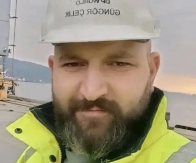 körfez'de liman vinci operatörü yüksekten düştü, hastaneye kaldırıldı